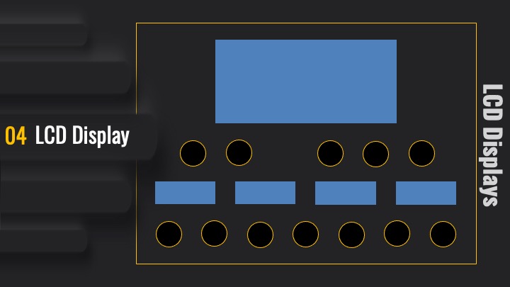 7" Touchscreen and 4 LCD 2004 Displays