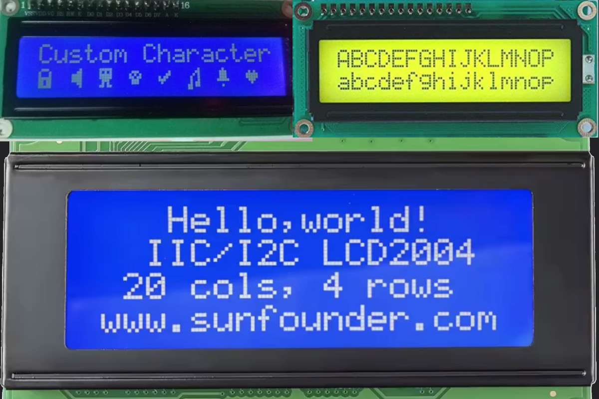 Various LCD displays
Source: google